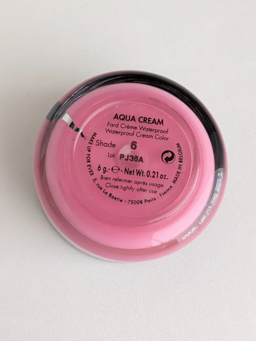 Make Up For Ever Aqua Cream Waterproof Cream Color #6 New Old Stock Retired